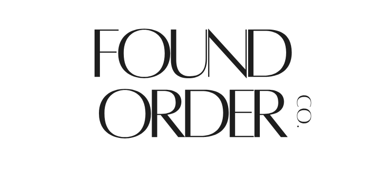 Found Order Co. home